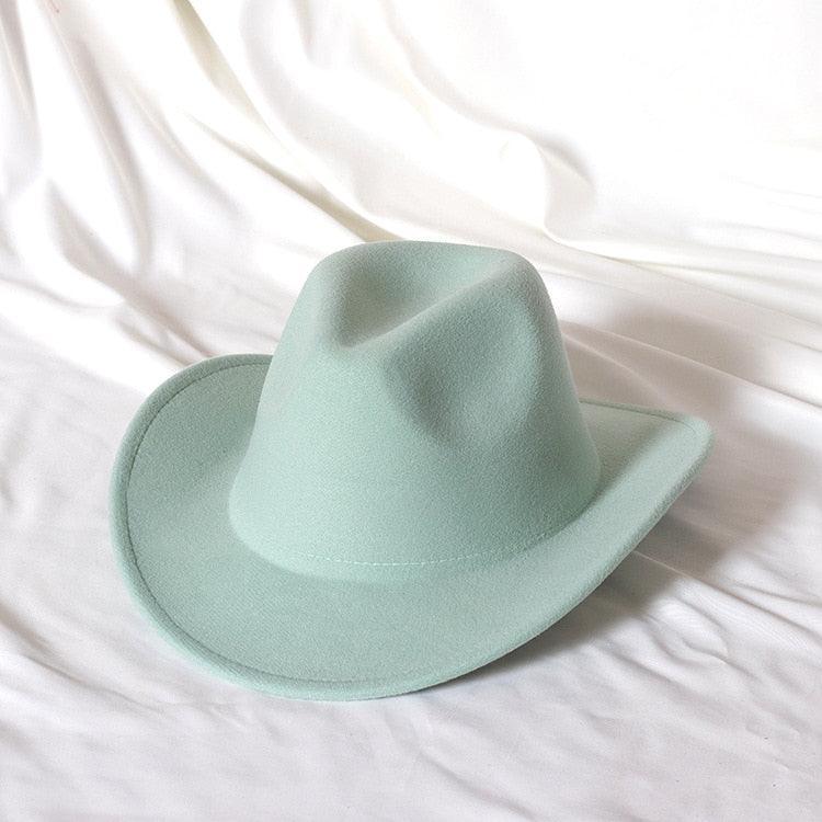 cowboy hat monochrome felt Unisex Carauana Store