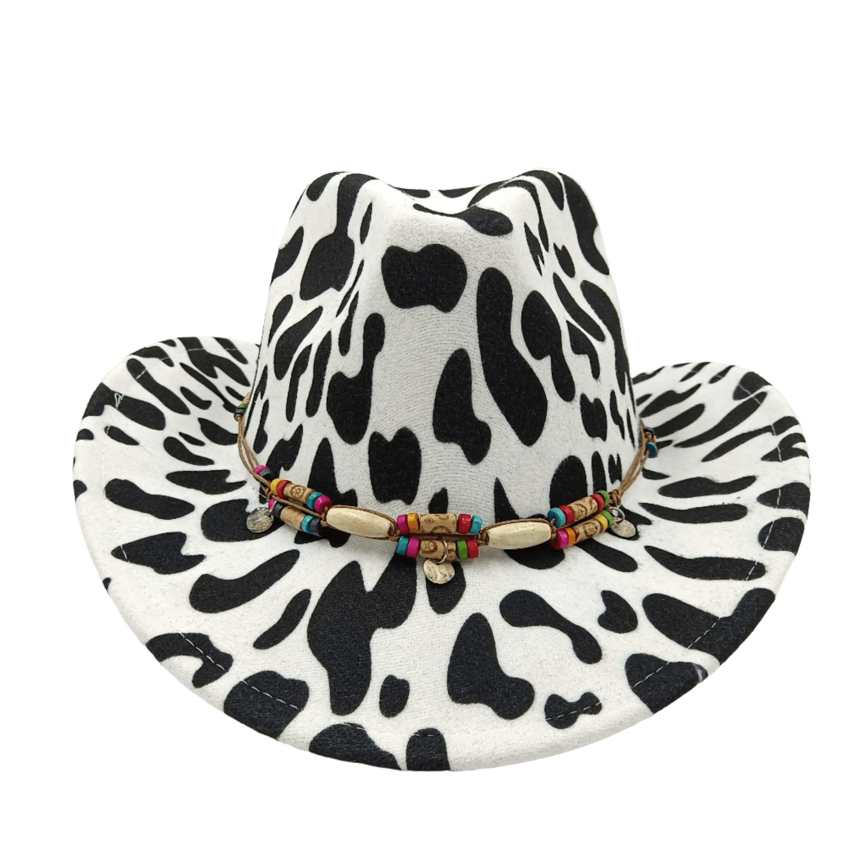 cowboy hat monochrome felt Unisex Carauana Store