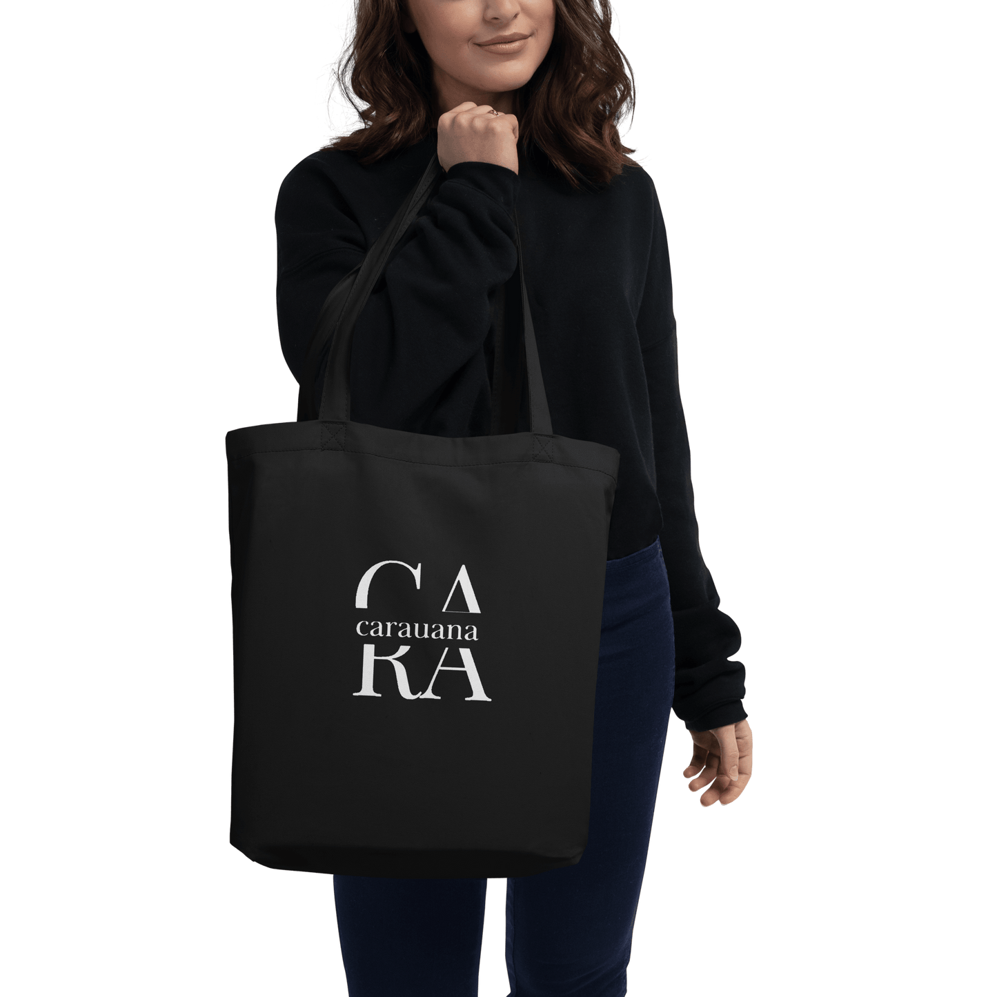 CRAUANA Eco Tote Bag Black