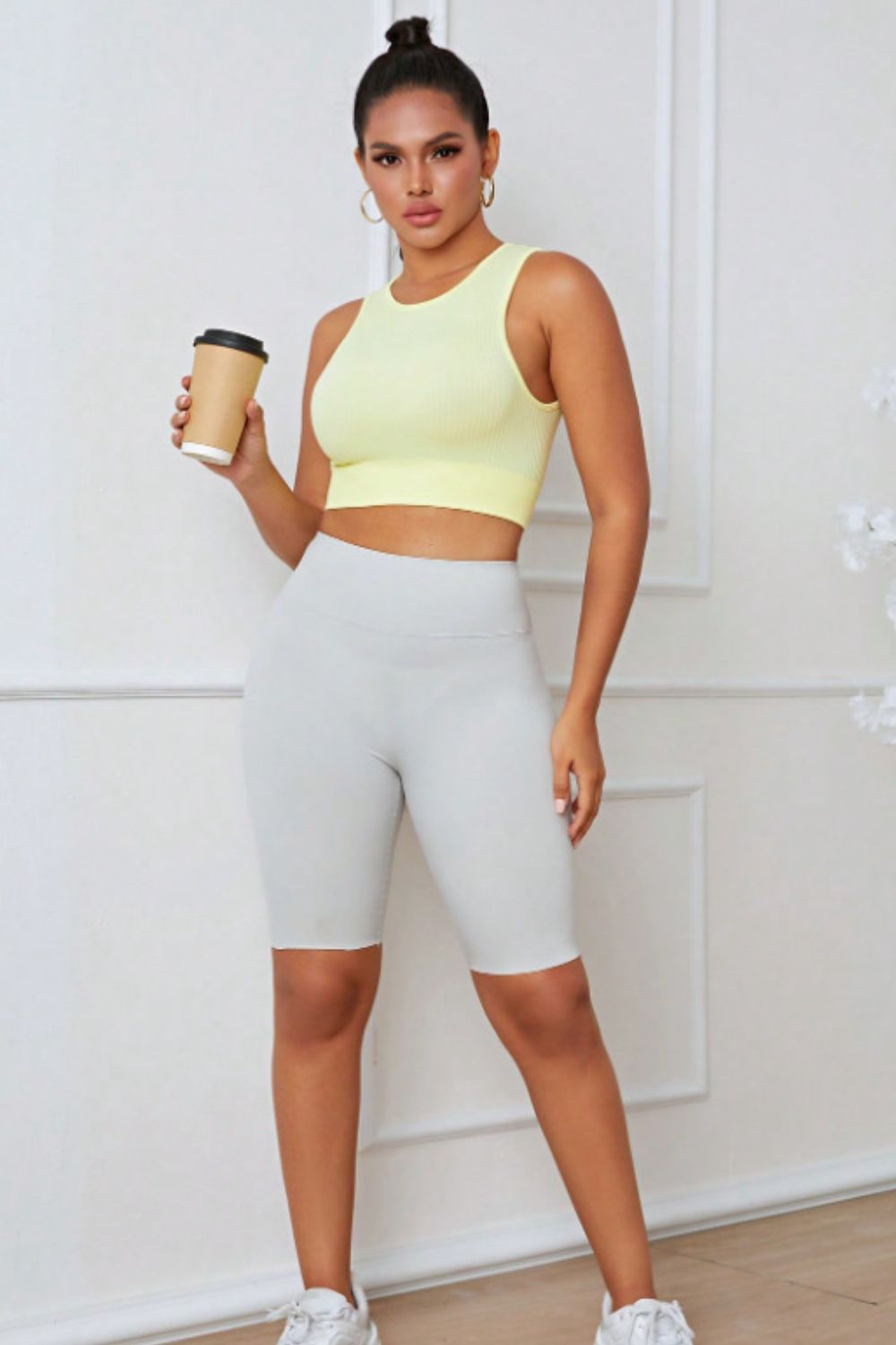Round Neck Long Active Bra Carauana Store