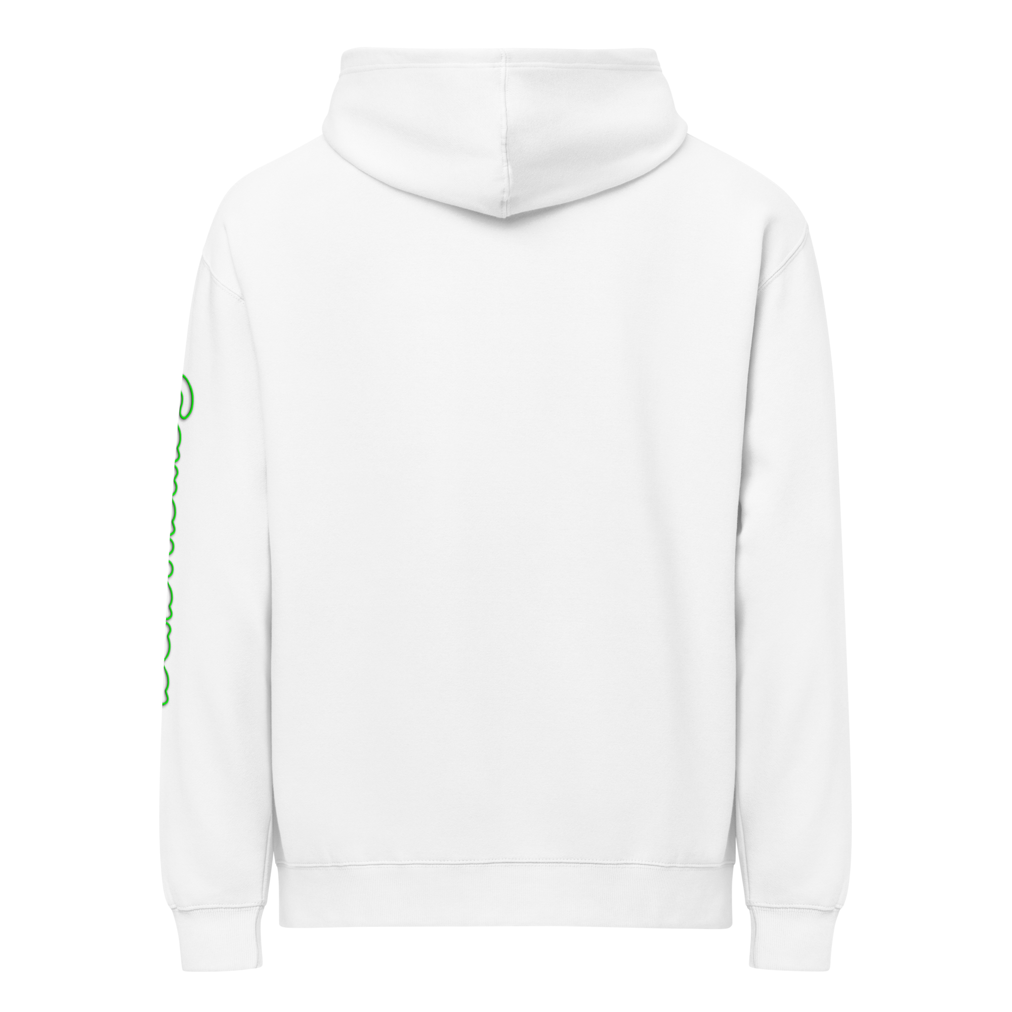 CaRaUaNa unisex hoodie white cotton - CaRaUaNa Fashion
