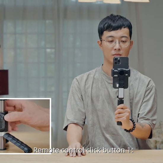 Gimbal Stabilizer Selfie Stick Tripod