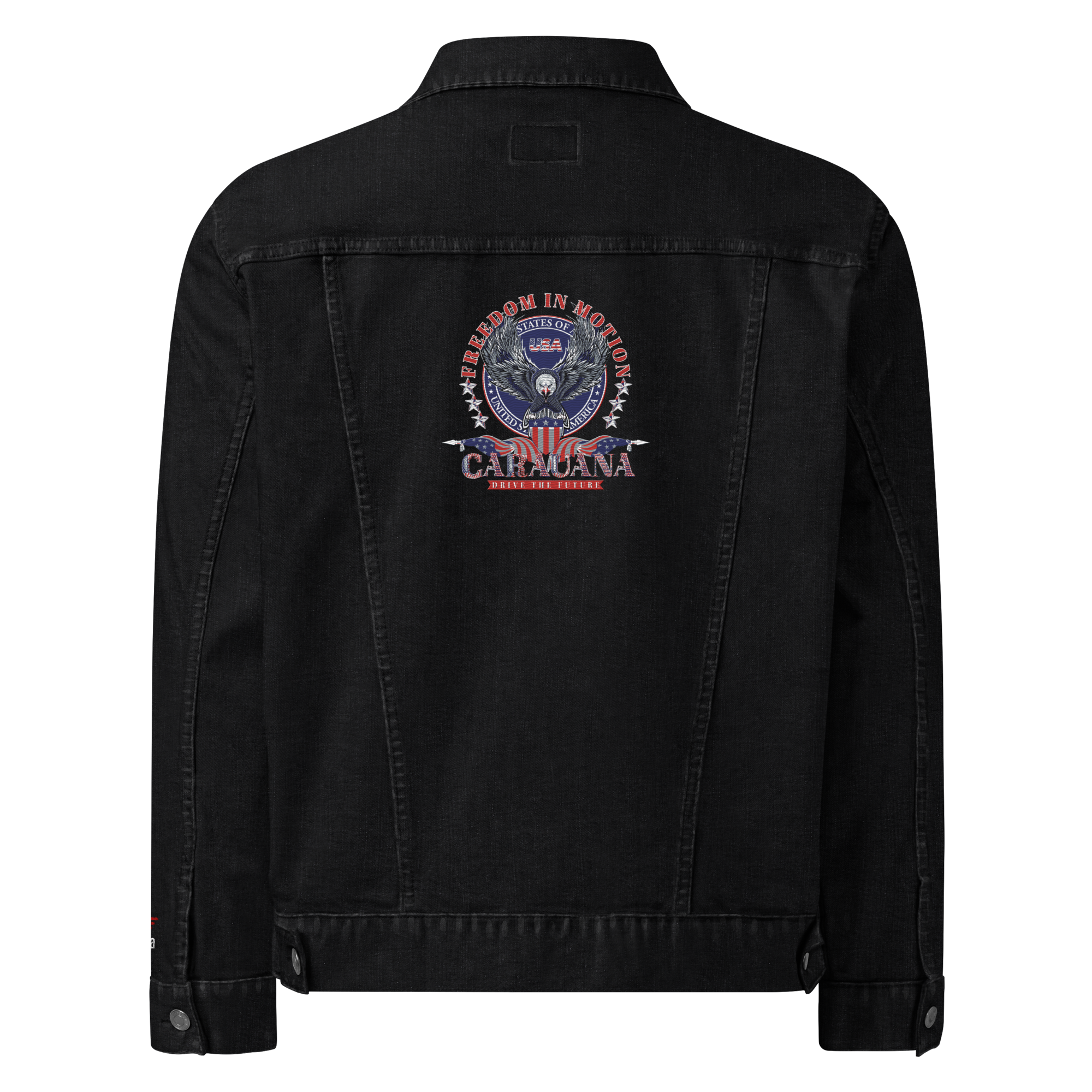 CaRaUaNa Original denim jacket Black Carauana Store