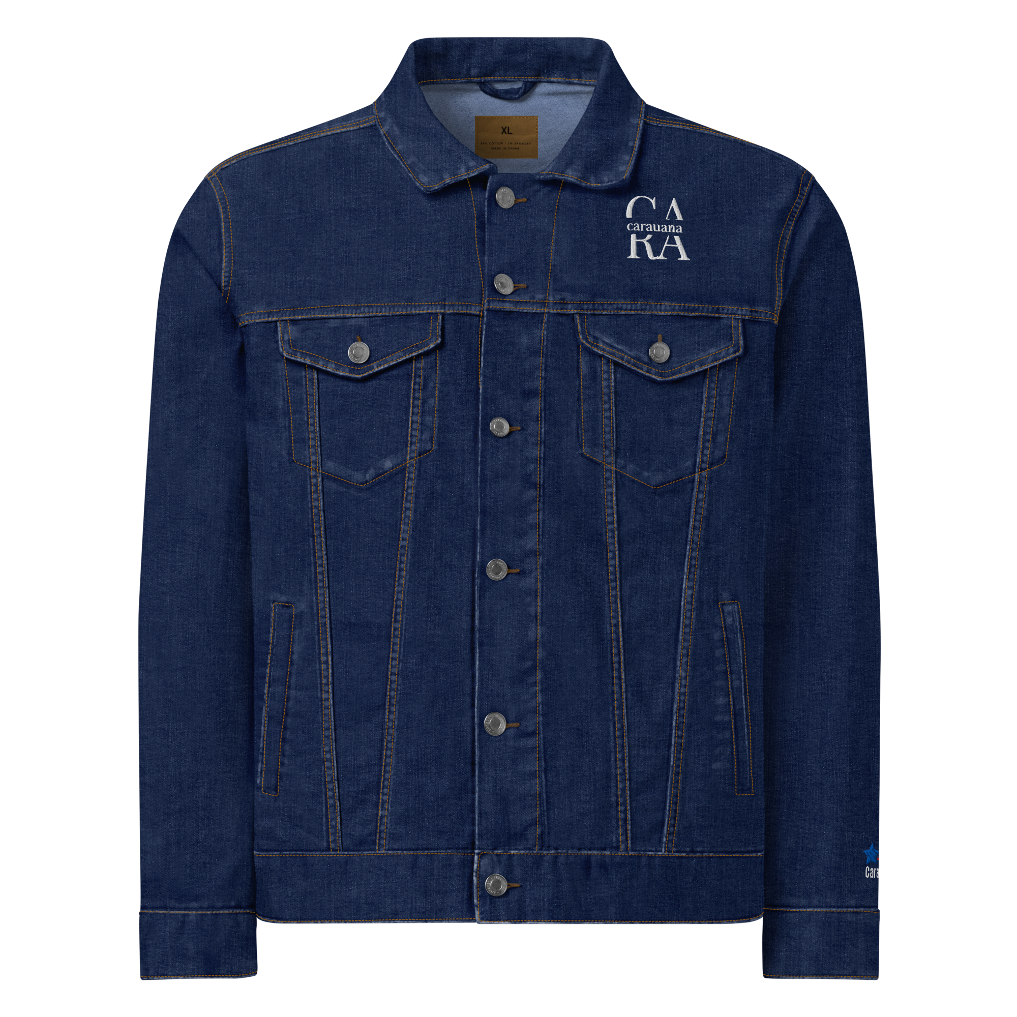 CaRaUaNa Original denim jacket Blue Carauana Store