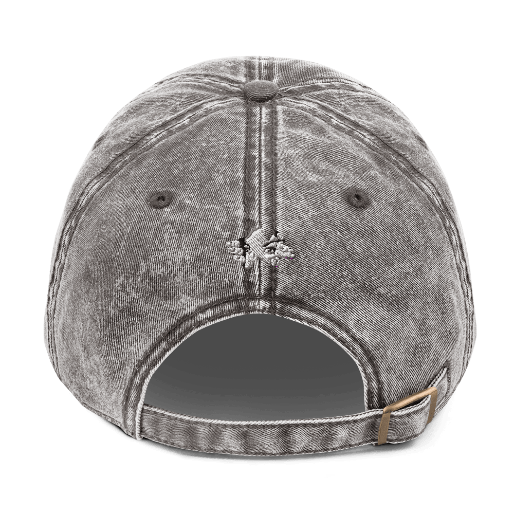 Vintage Cotton Twill Cap Men