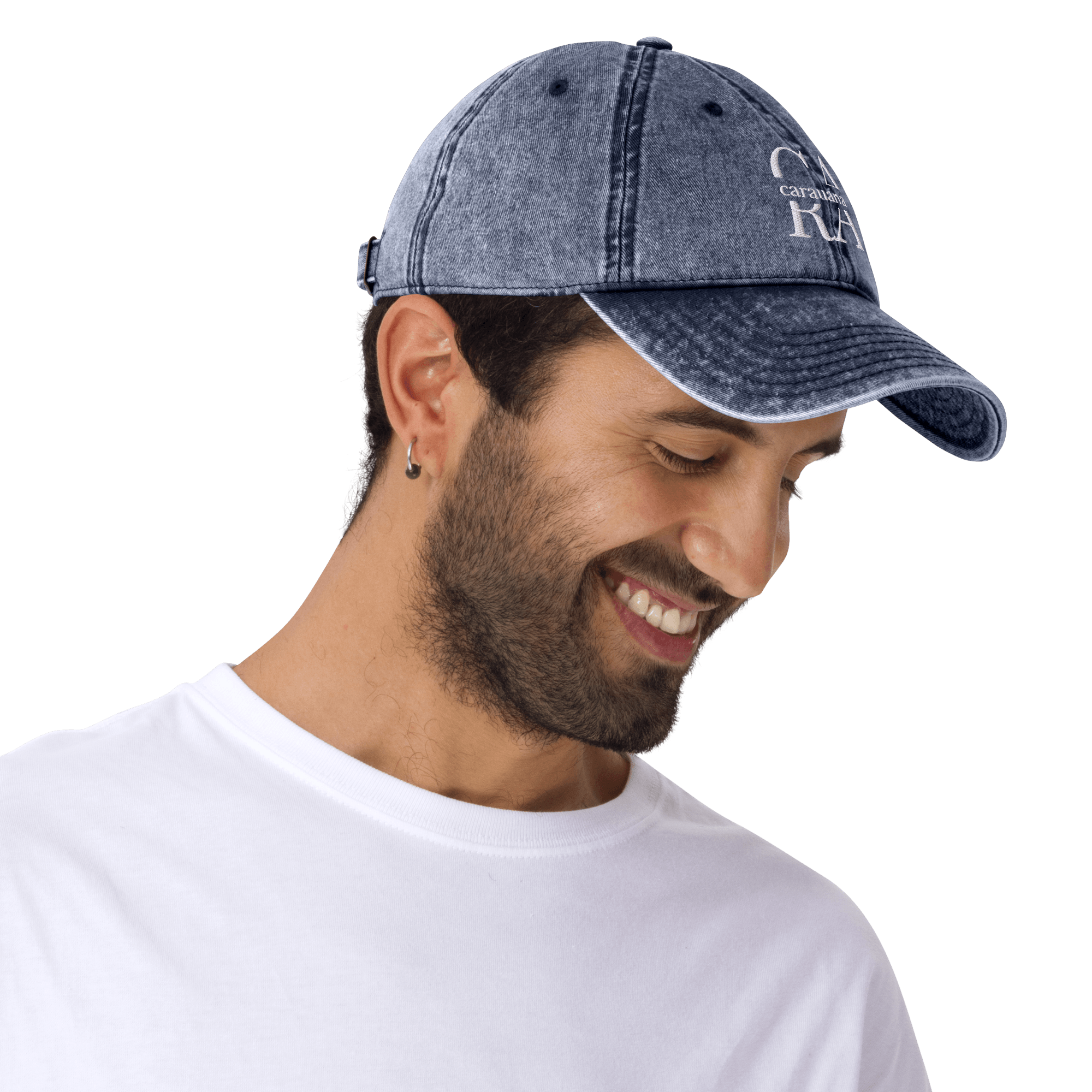 Vintage Cotton Twill Cap Men Carauana Store