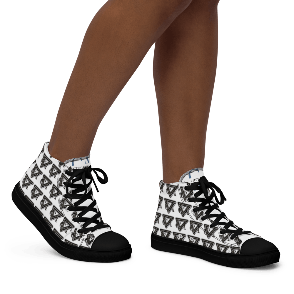 Carauana Hip Top Canvas Shoes Black