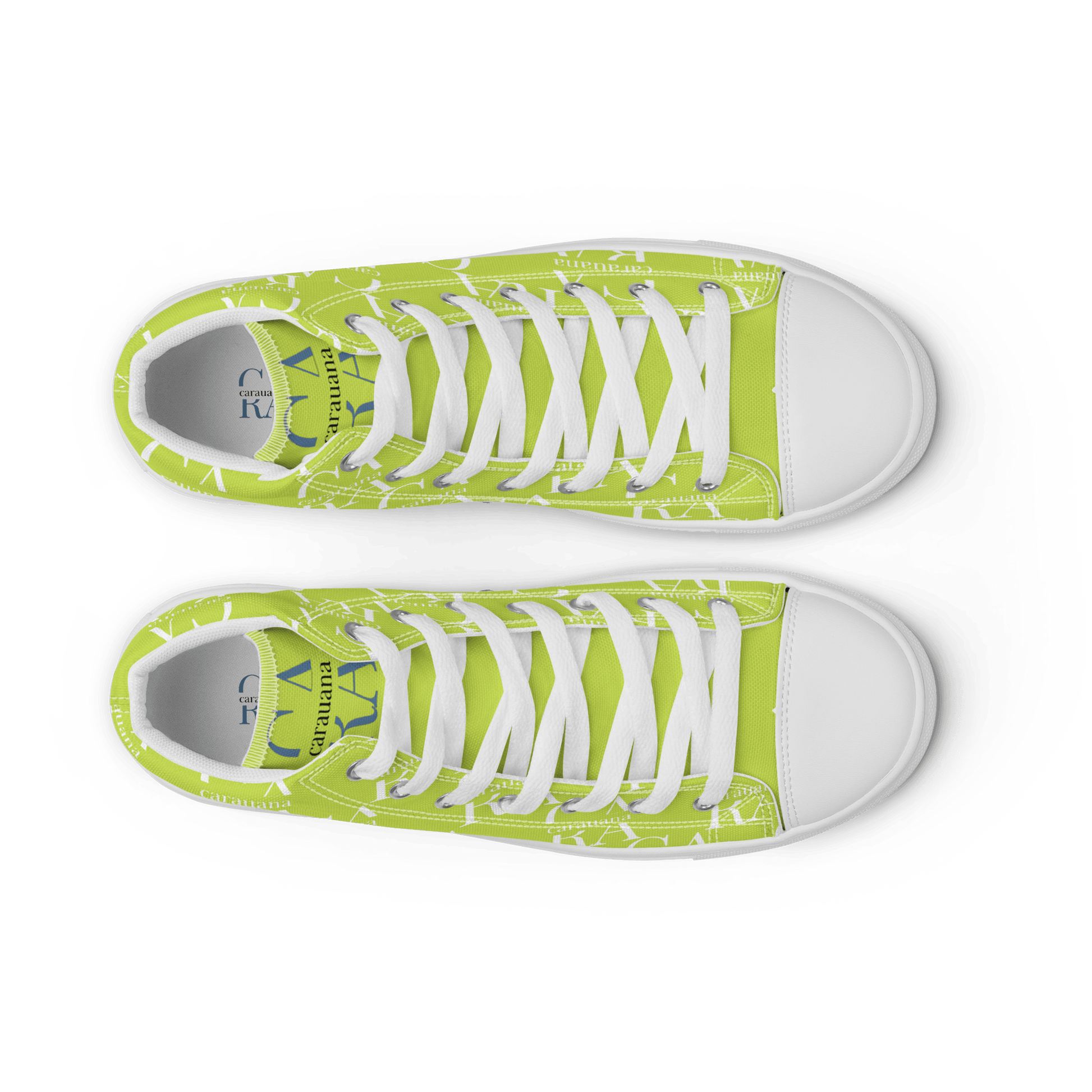 CARAUANA Hip Hop canvas shoes Lemon Branded