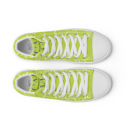 CARAUANA Hip Hop canvas shoes Lemon Branded