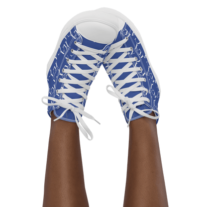 CARAUANA Hip Hop canvas shoes Blue Branded