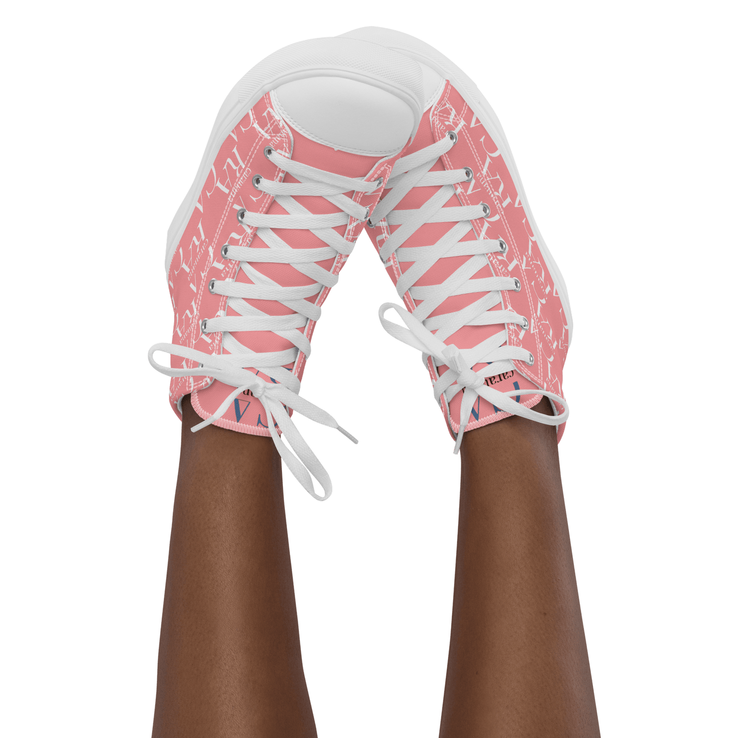 CARAUANA Hip Hop canvas shoes Pink Branded