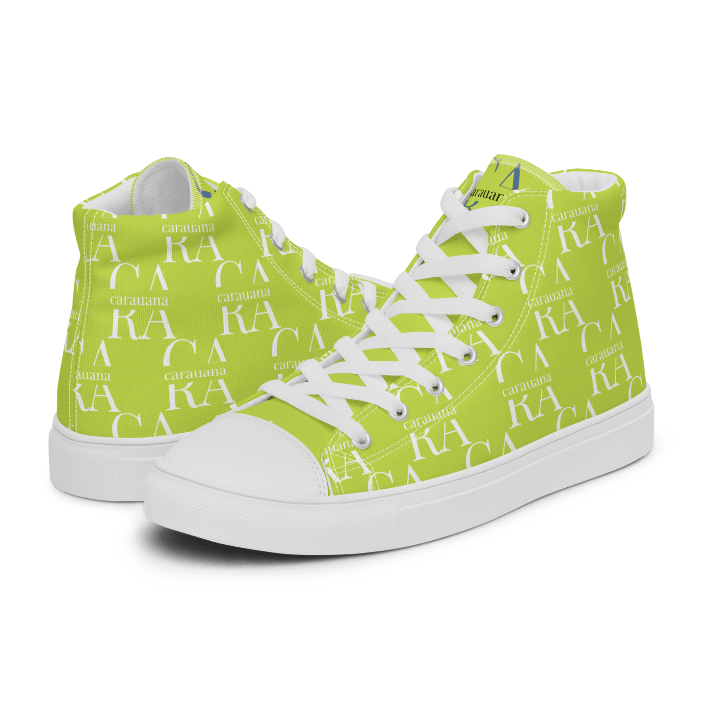 CARAUANA Hip Hop canvas shoes Lemon Branded