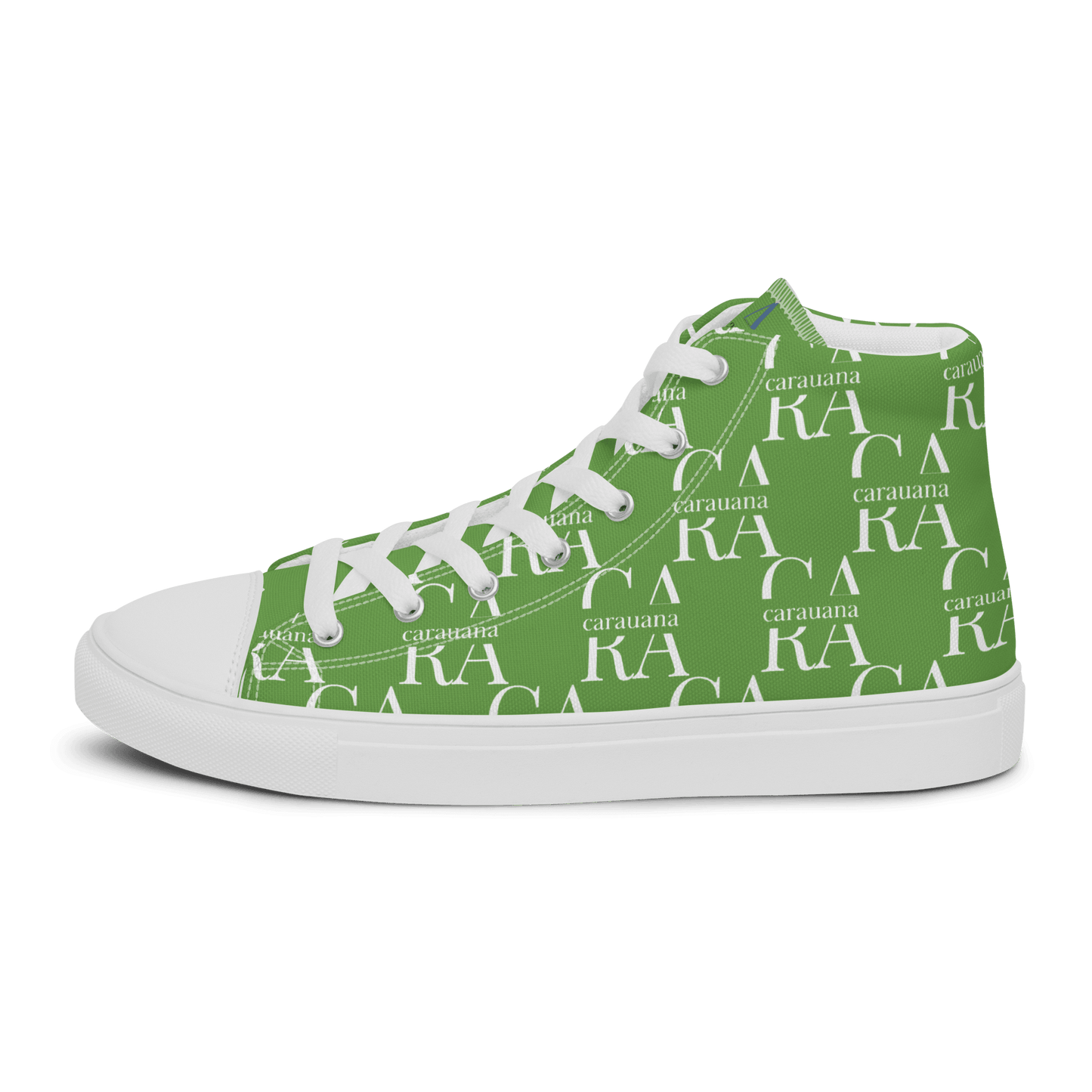 CARAUANA Hip Hop canvas shoes Green Branded