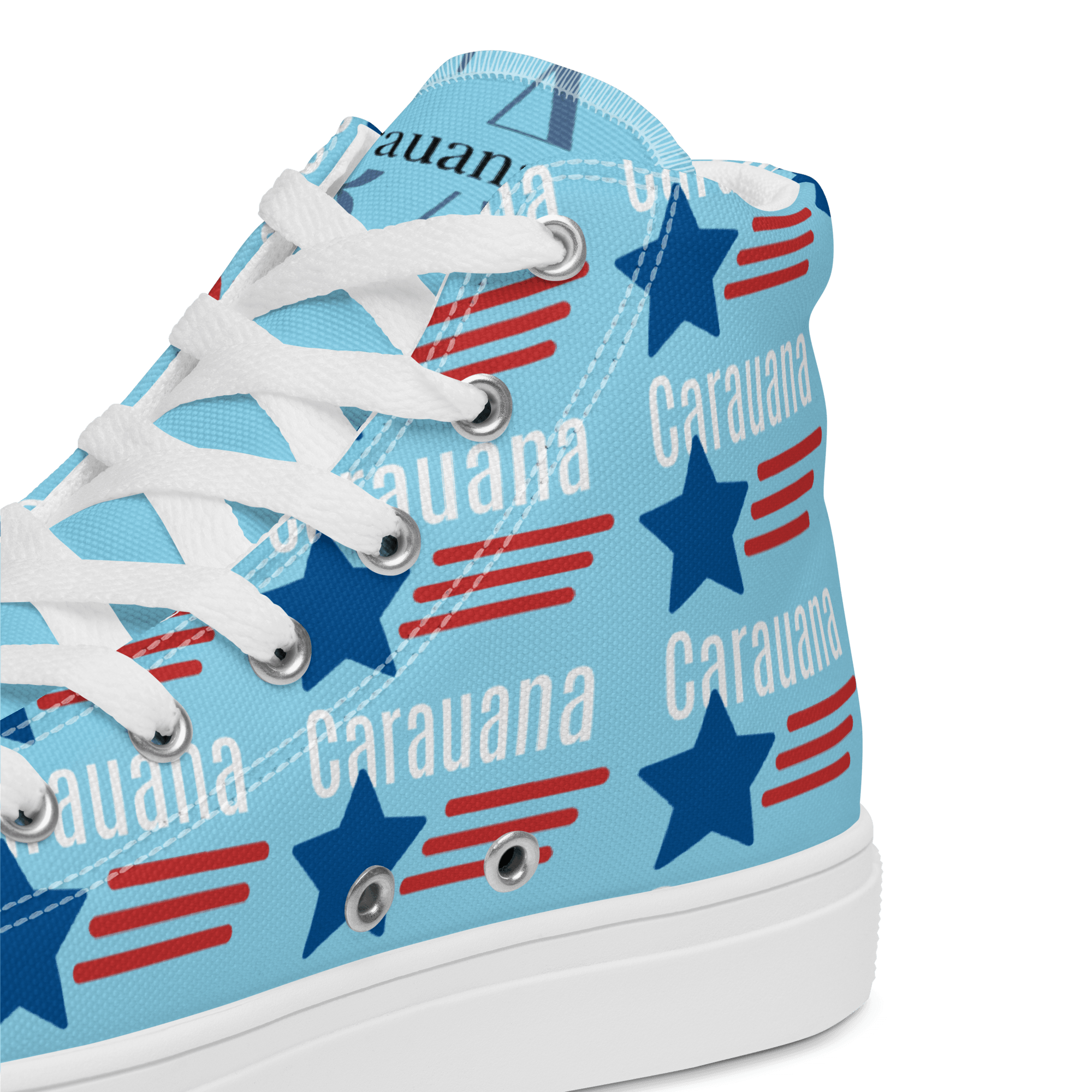 CARAUANA Hip Hop canvas shoes sky blue USA Carauana Store