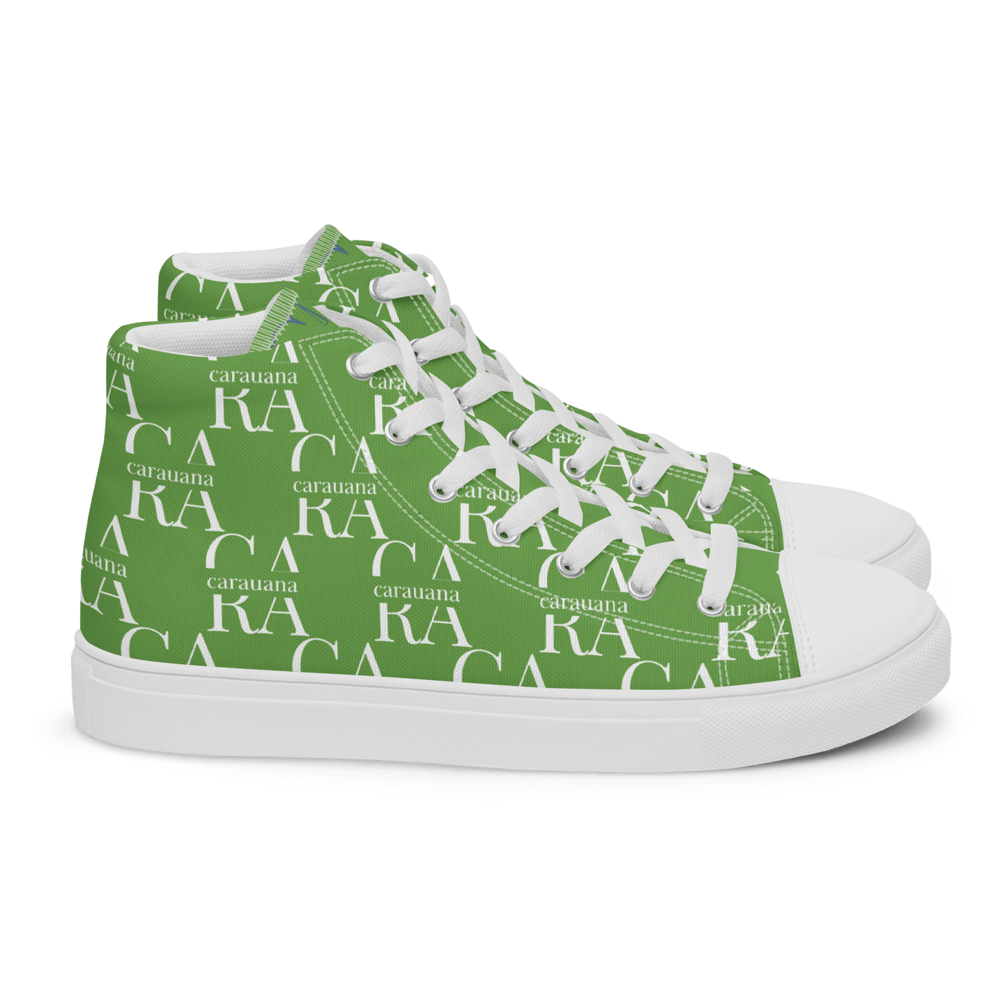 CARAUANA Hip Hop canvas shoes Green Branded