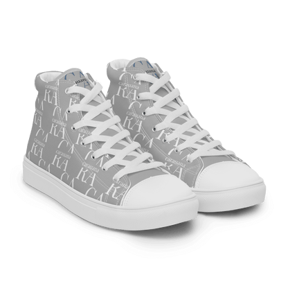 CARAUANA Hip Hop canvas shoes Grey Branded